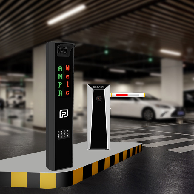 Smart LPR Parking Controller and LED Display System for Auto Vehicle Access