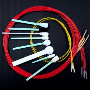 China High Absorbent Camera Solvent Cleaning Swabs ESD Safe Handle Easy To Use wholesale