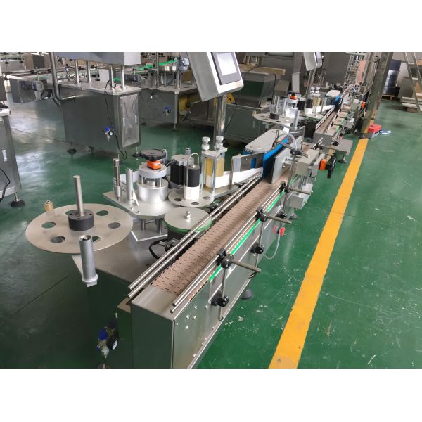 Electric Operation Automatic Sticker Labelling Machine PLC Control System