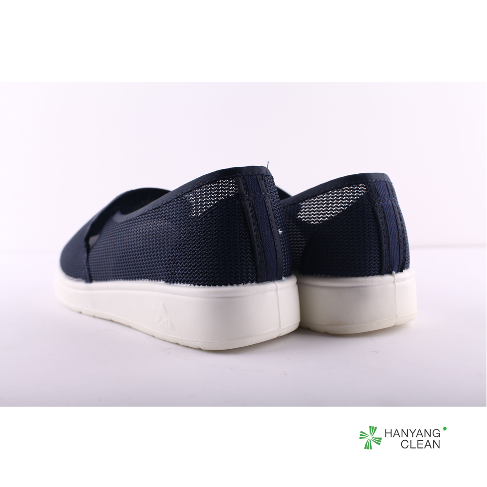PU PVC Sole ESD Blue Antistatic Clean Room Shoes with High Quality