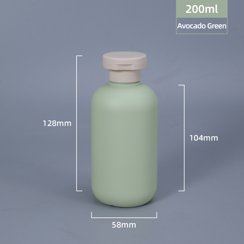 Squeeze Soft Touch Empty Shampoo Conditioner Bottle for Body Lotion Hand wash Cleanser Skin Care Packaging