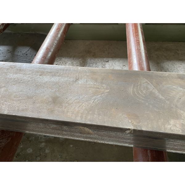 Motorized Roller Shot Blasting Machine for Channel Steel Core Component
