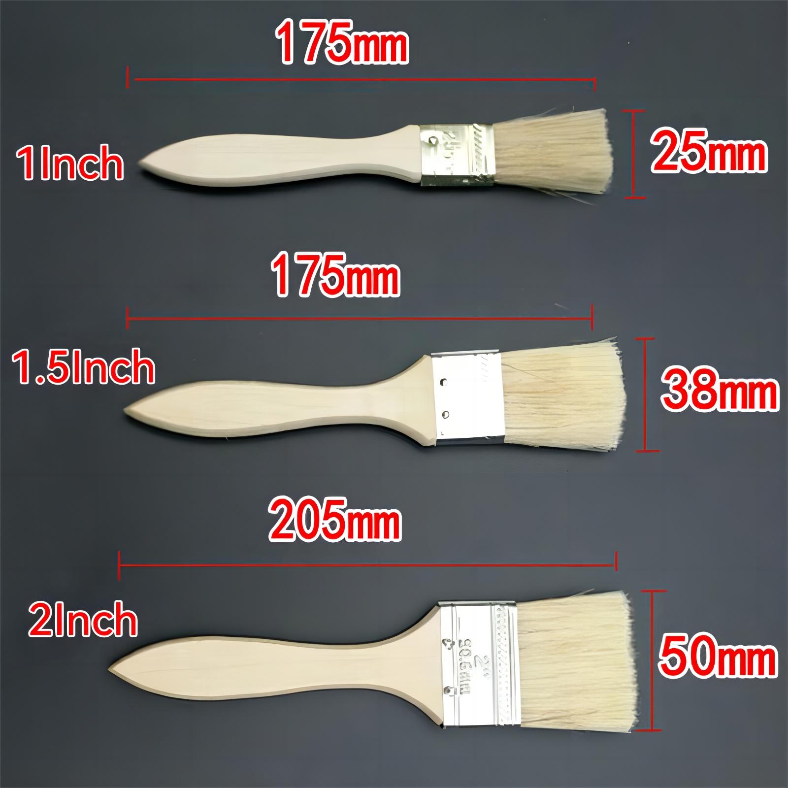 OEM Distributor Customized Support Wooden Handle Painting Brushes for Wall Painting
