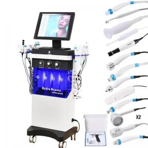 China 14 In 1 Hydra Dermabrasion Machine Oxygen Injector H2O2 Oxygen Facial Skin Care wholesale