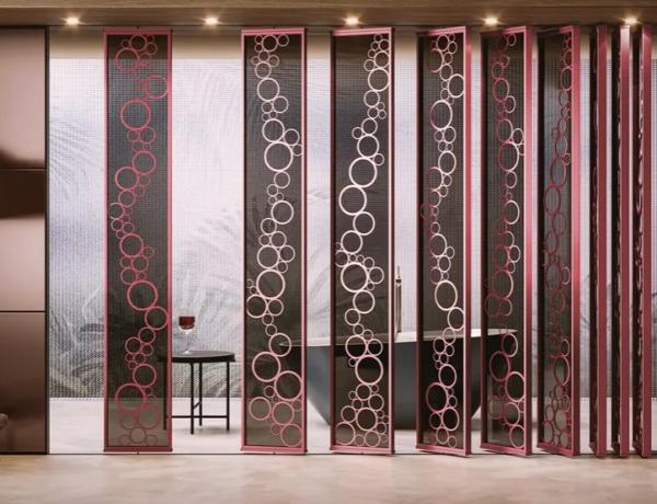 Quality Custom Stainless Steel Operable Screen Partition With Sliding Track Systems for sale