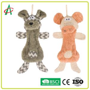 Machine Washable Chew Toys Stuffed Dog Toys With Squeaker