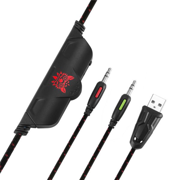 Over Ear 3.5mm Onikuma K1b USB Gaming Headset