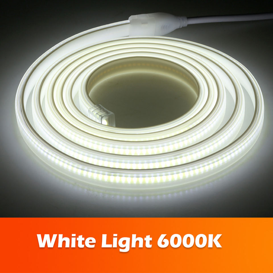 280leds / meter 12v 24v 220v Rgbw Cob Light Strip Cob Led Strip Length 50Meters/roll