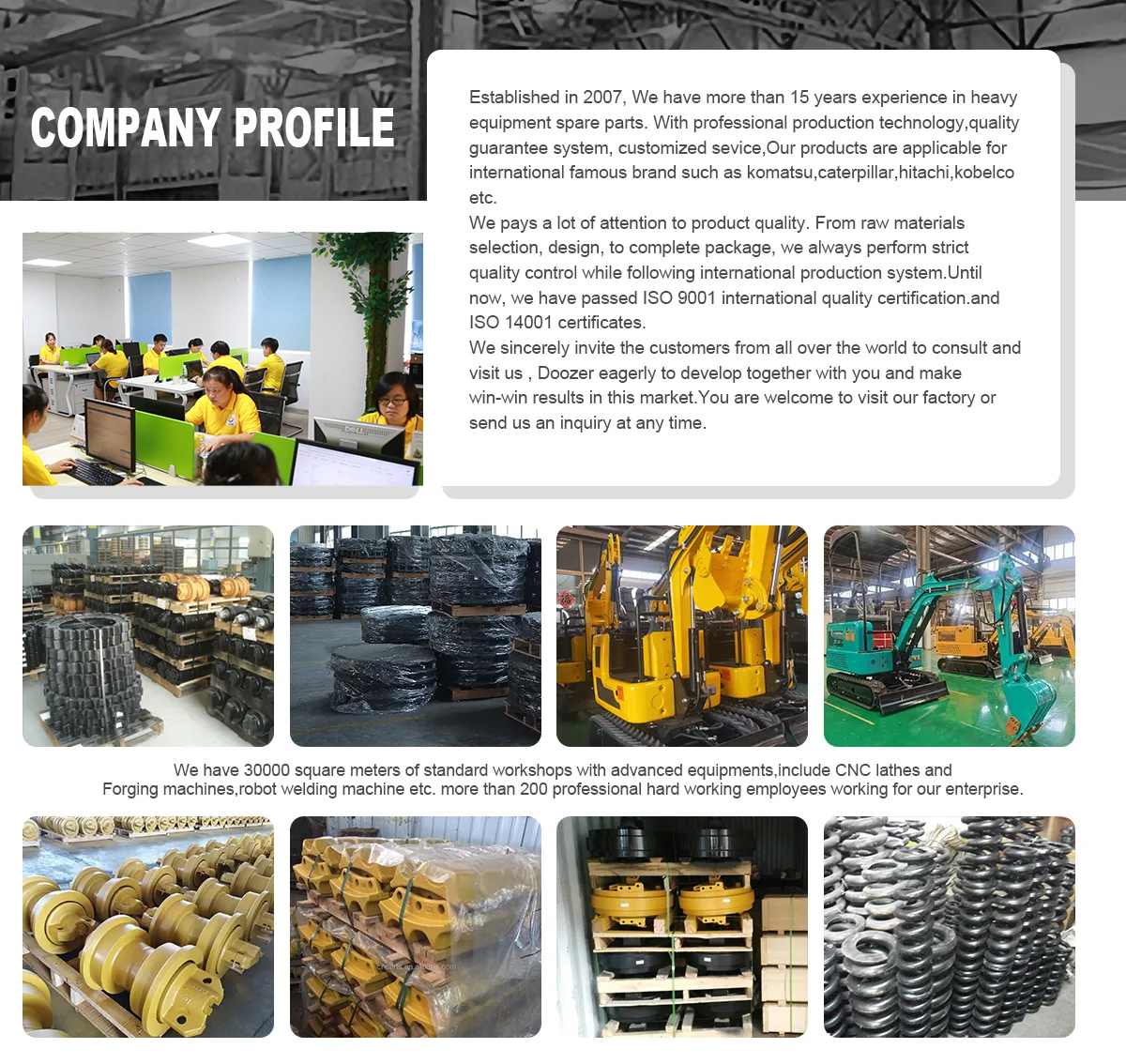 TD40 Track Roller Bulldozer Bottom Track Rollers CR6088/CR6089 For Undercarriage Parts 395-14-0210 395-14-0213