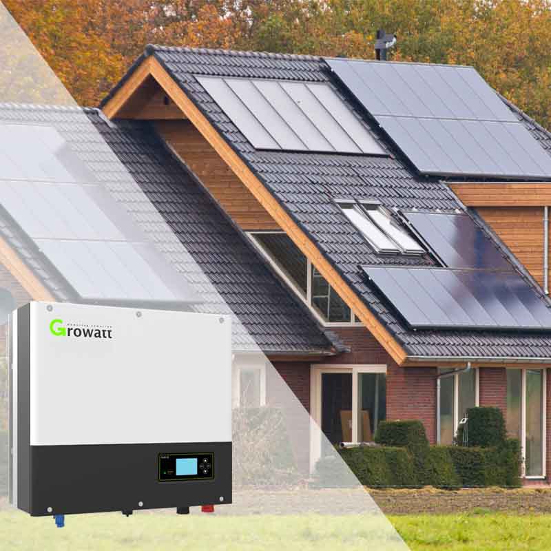 New Arrival Wholesale Price 8000W Solar Inverter 5Kw Growatt Hybrid Inverter 15Kw Hybrid Solar Inverter Single Phase