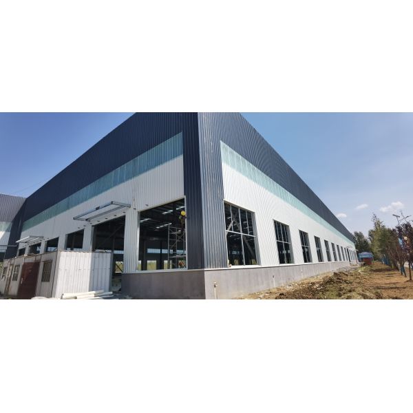 Q235B Steel Structure Building Engineer Metal Storage Warehouse