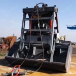 15 CBM Adjustable Mechanical Grab Bucket High Load Single Rope Wireless