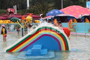 Small Rainbow Bridge Slide, Children Water Park Slide of Small Waterpark for Kids