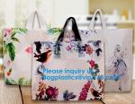 100% Biodegradable And Compostable Soft Loop Handle Plastic Bag For Clothing