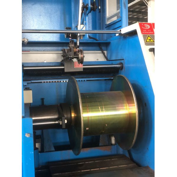 800RPM Double Twisting Copper Wire Bunching Machine For Power Cable Copper Conductor
