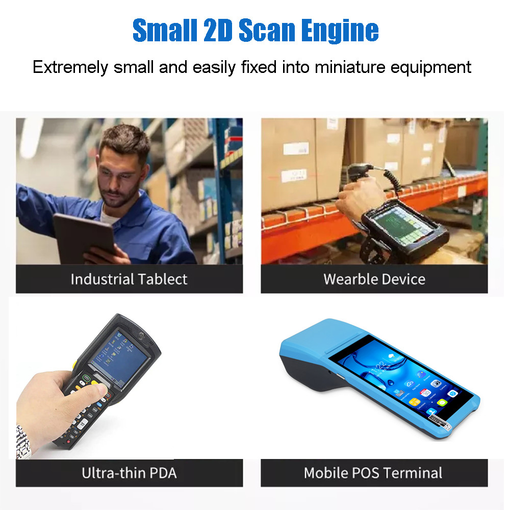 CMOS Mini Barcode Reader Module 2D Embedded Qr Code Scanner