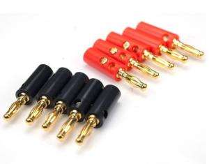 China 4mm Gold plated Banana Plugs Connector wholesale
