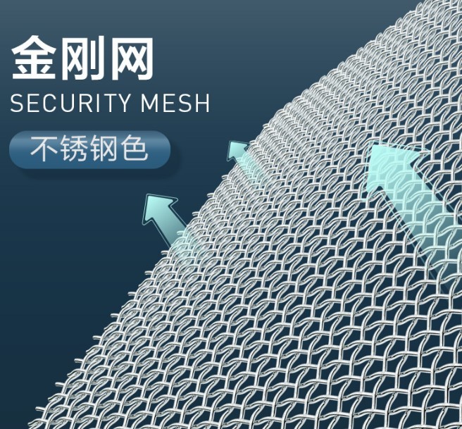 Stainless Steel 304 14 Mesh Security Screen Mosquito Mesh Net For Window