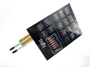 Customize Laser Cutting Fpc Switch With Plastic Film Printing Two Keys