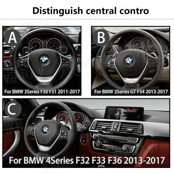 Viknav For BMW 3Series F30 F31 GT F34 4Series F32 F33 F36 (2011-2017) 12.3 inch Digital Dashboard Multimedia Player