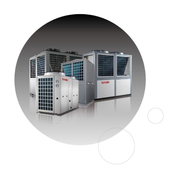 Commercial eco friendly heat pumps 220KW R410a Above Ground Pool Heat Pump