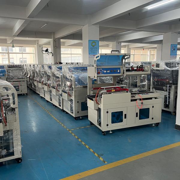 Quality Balling Press Make Gearbox Mini Shrink Wrapping Machine Semi Automatic for sale