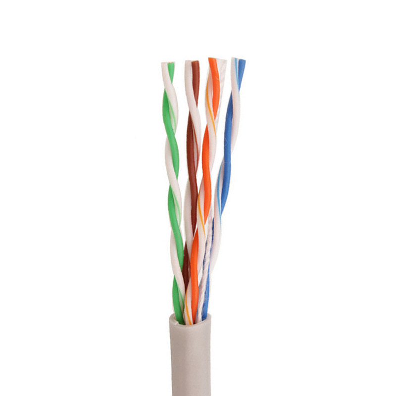 24AWG ANATEL Non Shield Copper PVC Cat5e Cable , Ethernet Cable Wiring Cat 5e