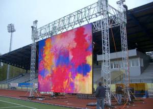 China Constant Current P10 Outdoor Rental LED Screen , Horizontal Scrolling LED Display on sale