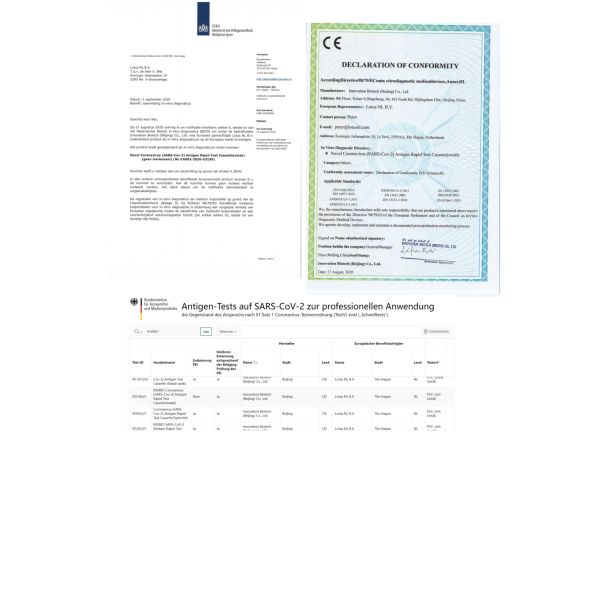 Quickvue Rapid Self Testing Kit Novel Corona Virus Sars-Cov-2 Ag At Home