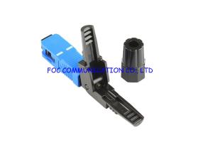 China Simplex Cores SC UPC  Quick Assembly Connector With Metal Housing on sale