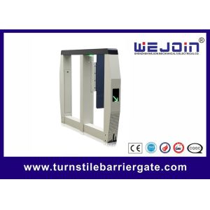 China Swing Slim Turnstile Gate 304 Stainless Steel Compact Electromechanical Design wholesale
