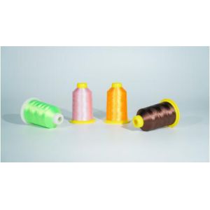 China 100% Polyester Trilobal filament Embroidery Machine Thread 75D/2 5000Y wholesale