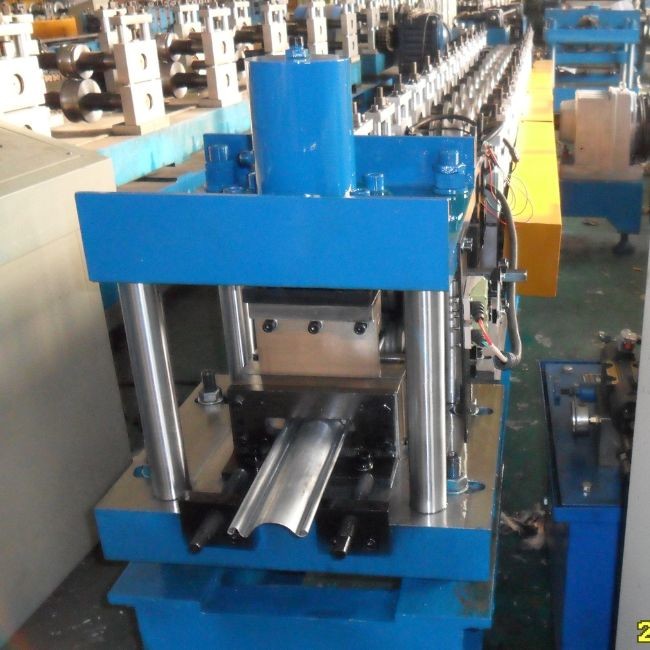 Custom Door Window Roll Forming Machine , Steel Roller Shutter Door Making Machine