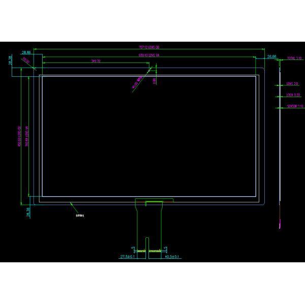 32 Inch Capacitive Touch Screen With Windows And Android Systems USB Interface