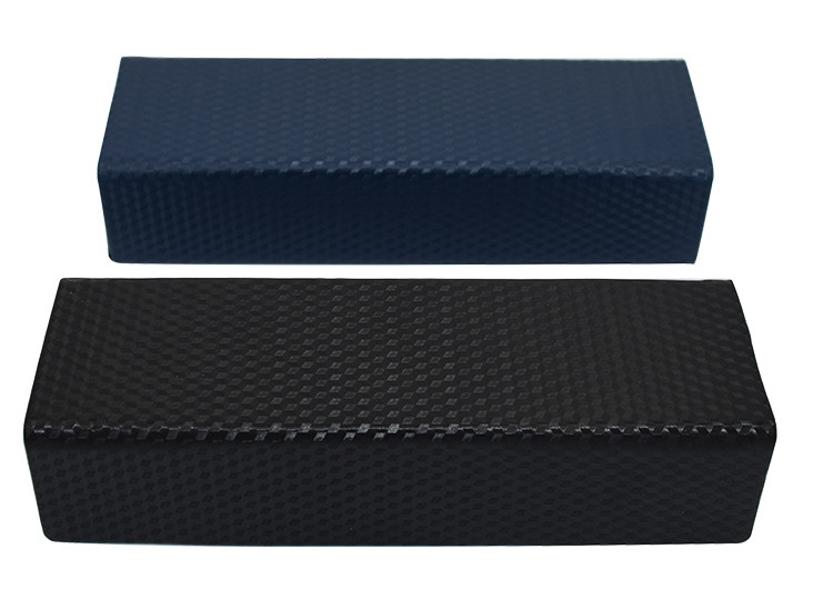 2024 top quality hand made PU leather hard spectacles frame case for acetate optical frame