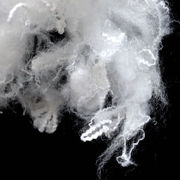 Virgin Hydrophilic Polyester Staple Fiber , 1.5D×51mm Solid PSF Fiber