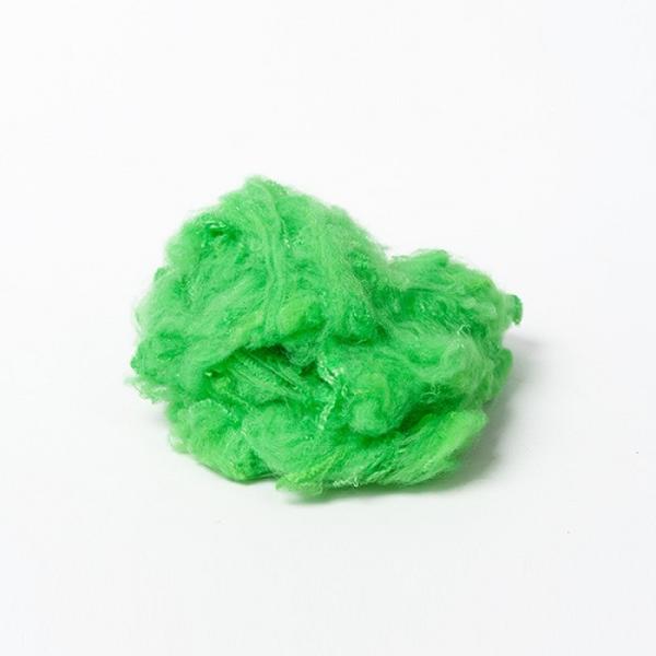 Quality Army Green Regenerated Polyester Fiber , Anti Distortion Polyester Staple Fiber for sale
