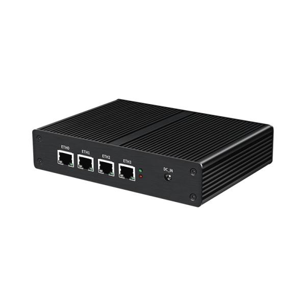Quality Four 2.5GbE RJ45 LAN Firewall DDR5 Mini PC Supports HD Dual Screen Display for sale