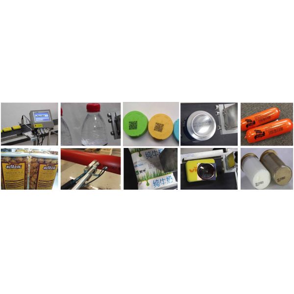 Industrial ALT202 Online Piezo Inkjet Printer For Carton Box Printing Machine