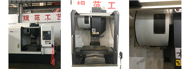 Imported 3616 Ball Screw Vertical Machine Center With 35 Linear Guide Way