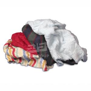 0-400kg package Super Absorption Industrial used Cutting second htowel rags 10kg 25kg color terry rags