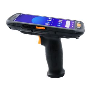 China 13MP Rear Camera 4G Rugged Handheld PDA Barcode Scanner with 2D Laser Scanner NFC Reader and Android OS on sale