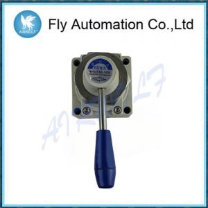 China Rotary Style Hand Lever Valve 4HV330-10S Pneumatic Toggle Switch Direct Acting Type wholesale