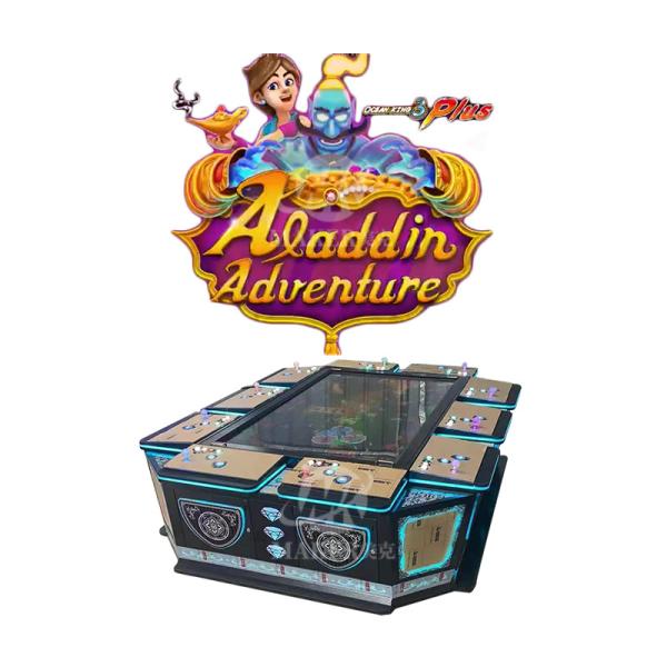Quality Multipurpose Fish Game Software 4 Player Stable Steel Cabinets for sale