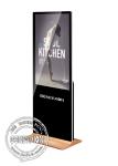 Floor Stand Led Backlight Lcd Digital Signage Advertising Display With Remote