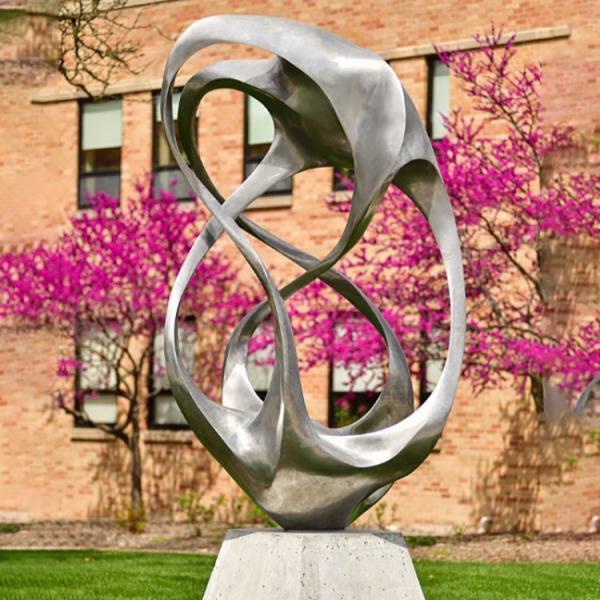 Garden Art Decor Cast Aluminum Outdoor Metal Sculpture