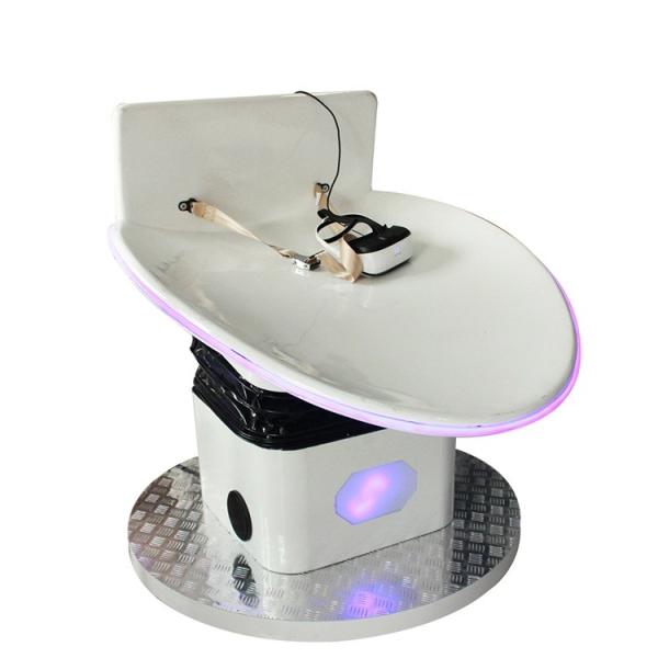 Quality Fiberglass VR Arcade Machines , Virtual Reality Arcade Games Flight Slide for sale
