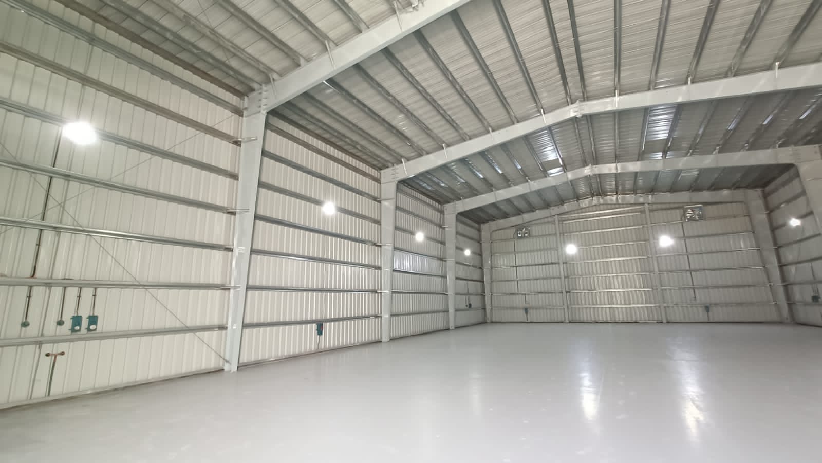 Modern Design Reinforced Steel Structure Building for Quick Build Aircraft Hangar