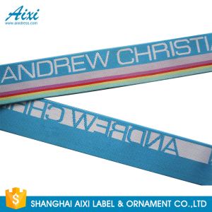China Wide Nylon / Polyester / Cotton Underwear Elastic Band With Custom Logo wholesale