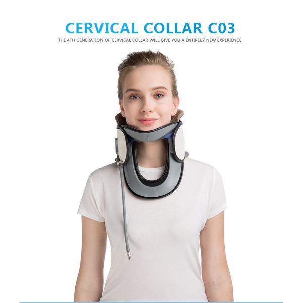 Wholesale Medical Inflatable Cervical Traction Neck Support Brace Collar Cervical Collar